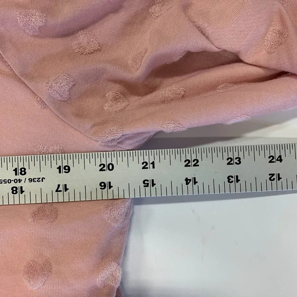 Bobeau Women's‎ Flocked Hearts Ultraplush Full Zip Long Sleeve Hoodie Size L NWT - Picture 12 of 13